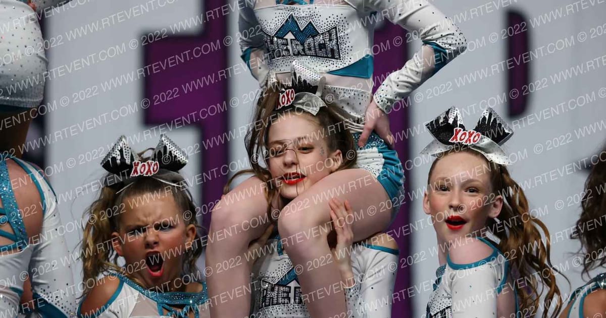 The Rock Athletics Silver · Cheersport Super Nationals