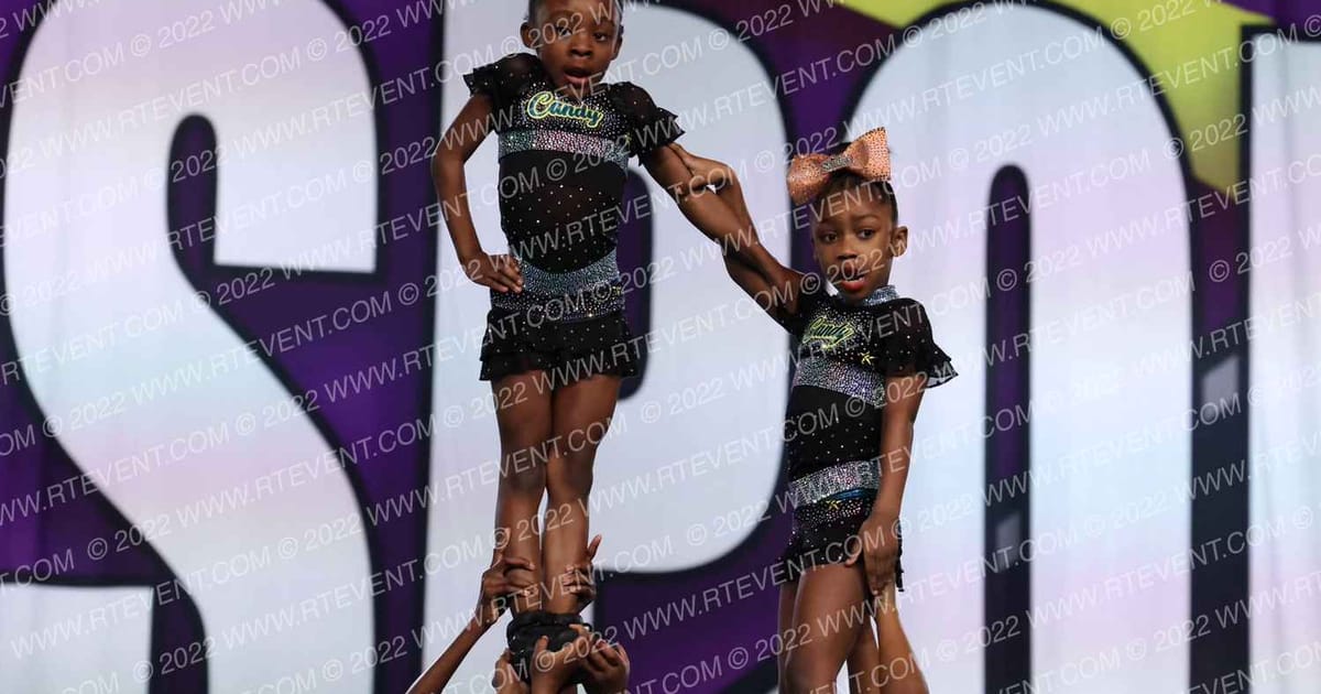 Candy Elite All-Stars Skittles · Cheersport Super Nationals