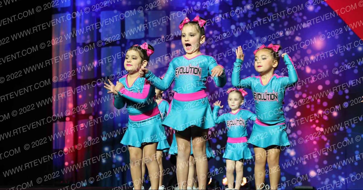 Evolution Cheer Teal Crush · Spirit Sports Philly Nationals DIDII