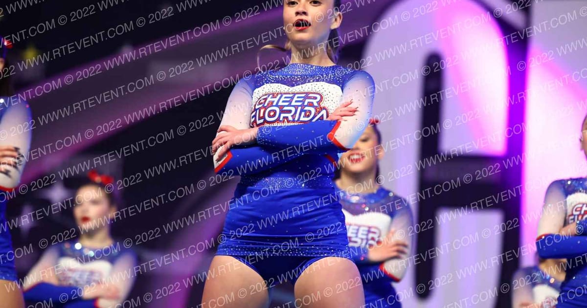 Cheer Florida All Stars Medusa · Cheersport Super Nationals