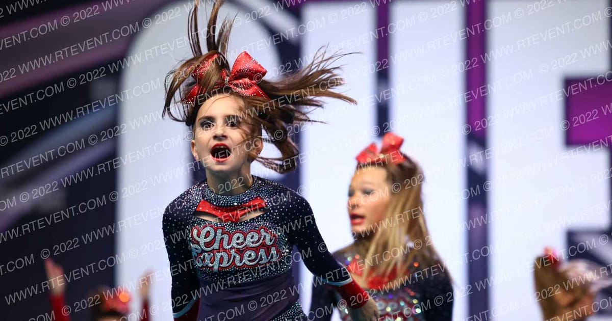 Cheer Express Allstars Red Reign · Cheersport Super Nationals
