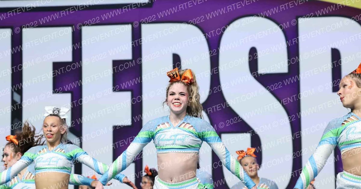 PunchFront Cheer Lady Frost · Cheersport Super Nationals