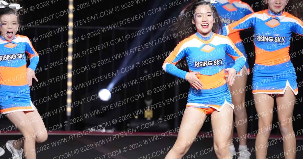 RISING SKY CHEER JR LEVEL 2 THUNDER QUEENS · AS Nationals