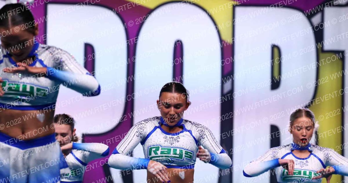 The Stingray Allstars Lilac · Cheersport Super Nationals