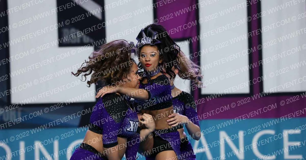 Cheer Xcel Purple Reign · Cheersport Super Nationals