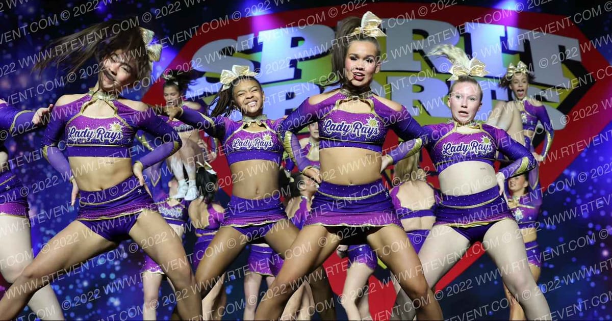 Hornets Competitive Cheerleading Lady Sting · Spirit Sports Philly Nationals DIDII