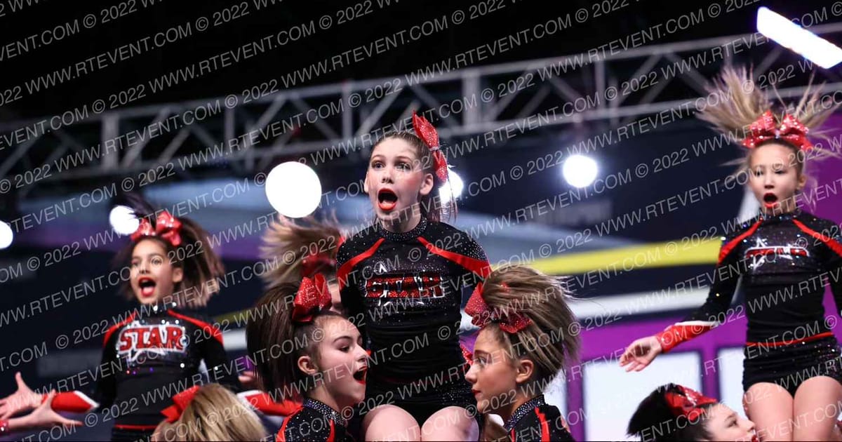 Star Athletics Gold · Cheersport Super Nationals