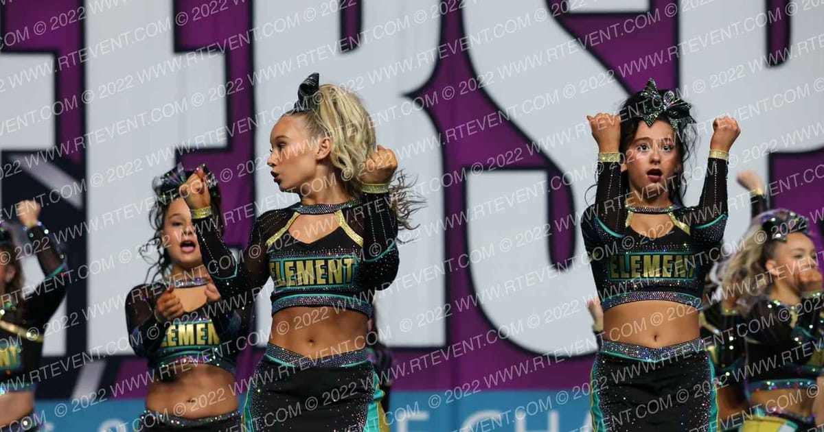 Element Elite Tumbling & Cheer OXYGEN · Cheersport Super Nationals
