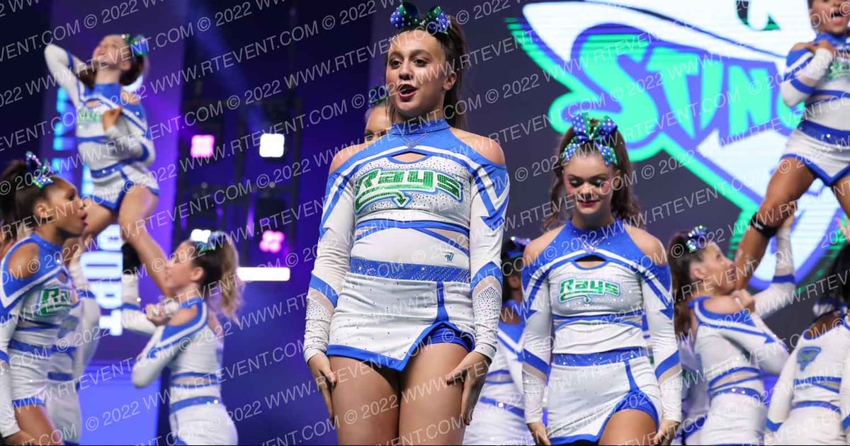 The Stingray Allstars Green · Cheersport Super Nationals