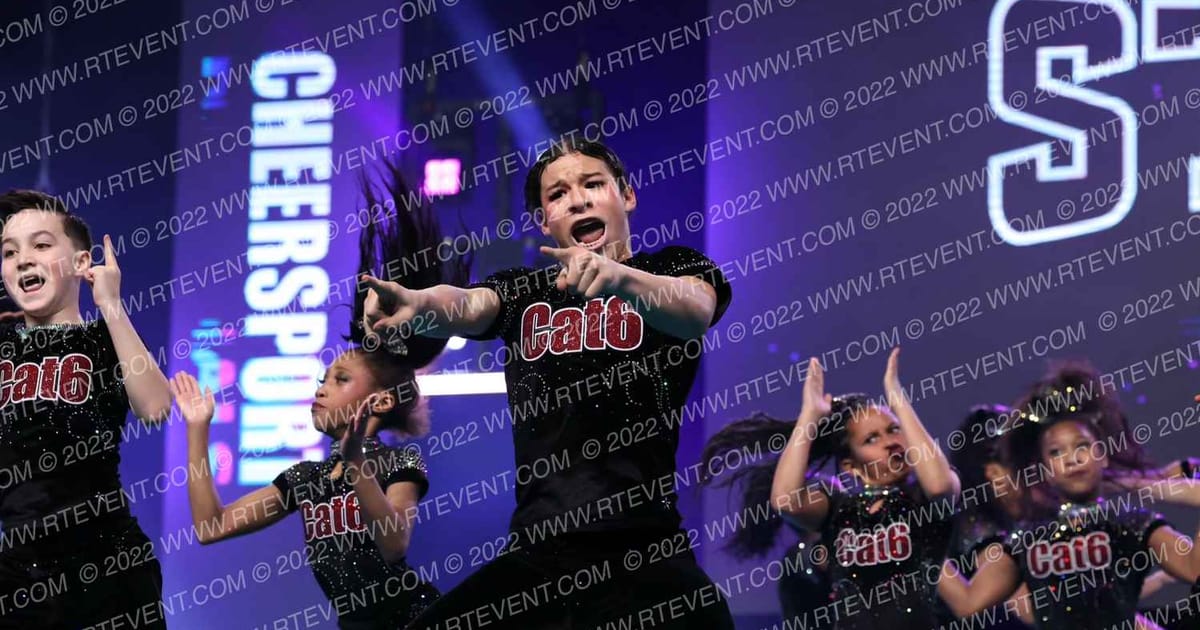 South Jersey Storm Cat 6 · Cheersport Super Nationals
