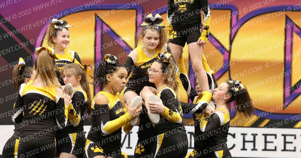 Bentworth Youth Pep Squad BYPS-Gold · Red Hot Cheer and Dance Competition