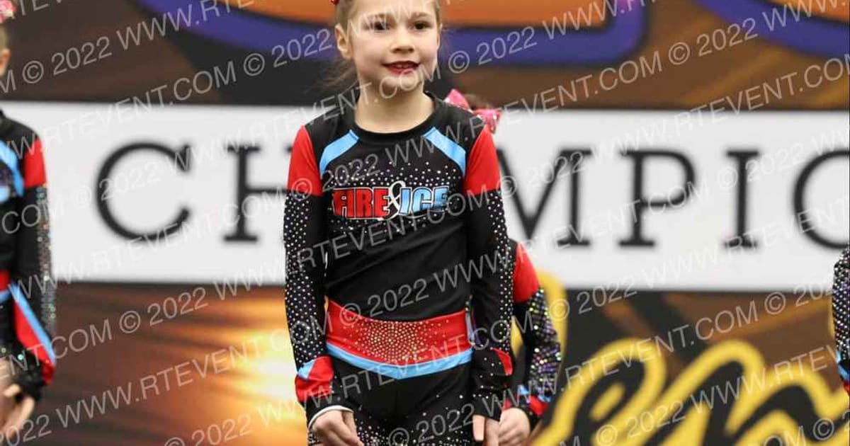Fire and Ice Allstars Hot Tots · Red Hot Cheer and Dance Competition