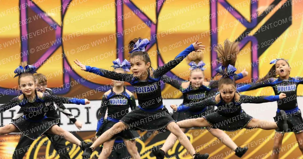 VOLTAGE ELITE ALLSTARS Blackout · Red Hot Cheer and Dance Competition