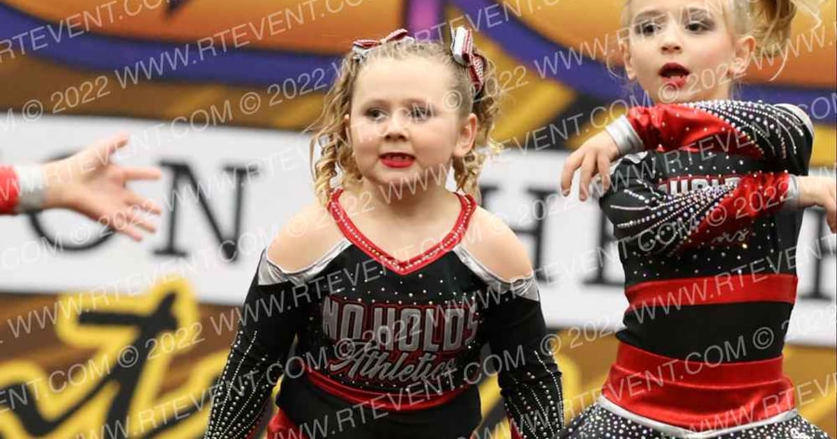 No Holds Athletics Tiny Knockouts · Red Hot Cheer and Dance Competition