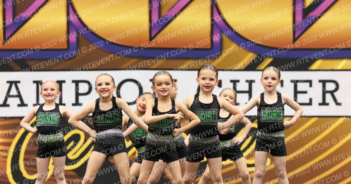 Pittsburgh Poison Tadpoles 2 · Red Hot Cheer and Dance Competition
