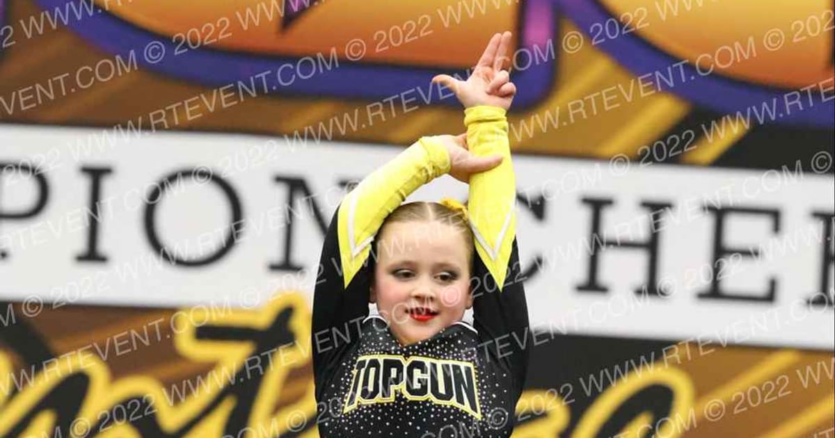 Top Gun Pittsburgh Baby Bombers · Red Hot Cheer and Dance Competition