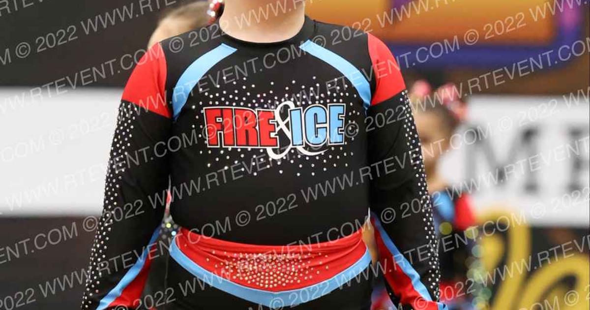 Fire and Ice Allstars Baby Ice · Red Hot Cheer and Dance Competition