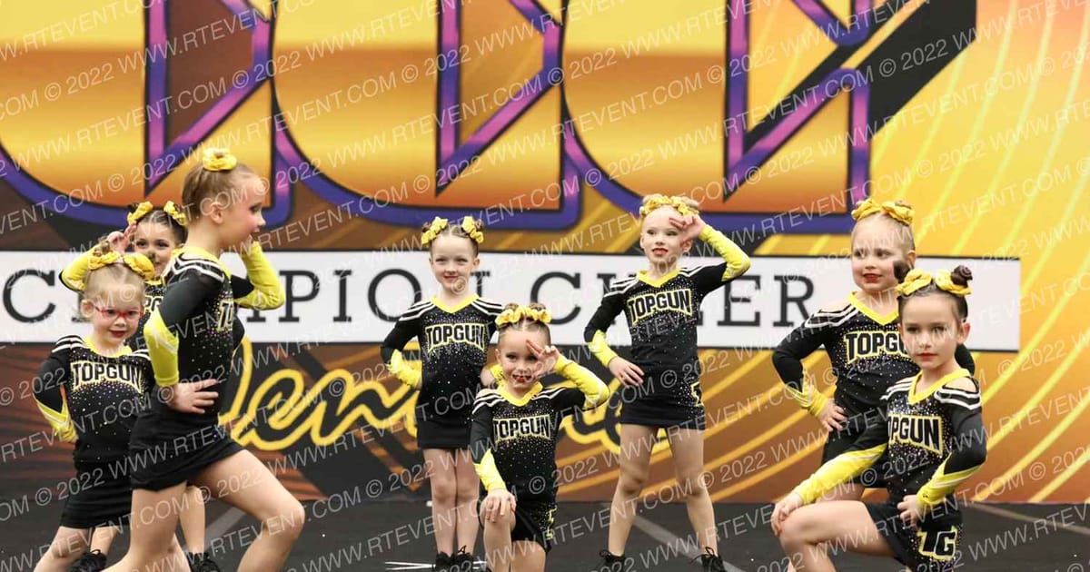 Top Gun Pittsburgh Tiny Cadets · Red Hot Cheer and Dance Competition