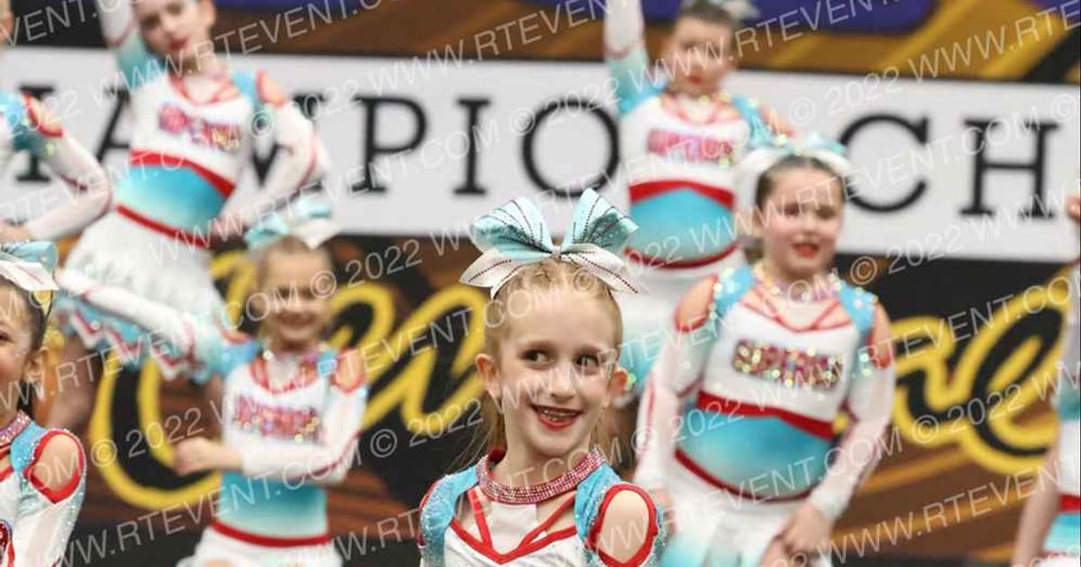 Superior Athletics Mini Sparkle · Red Hot Cheer and Dance Competition