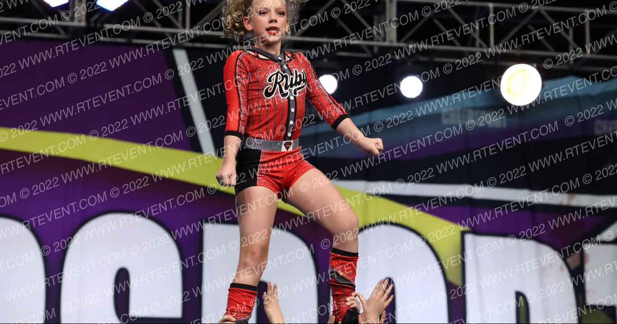 Ruby Red Cheer Radiant Reds · Cheersport Super Nationals