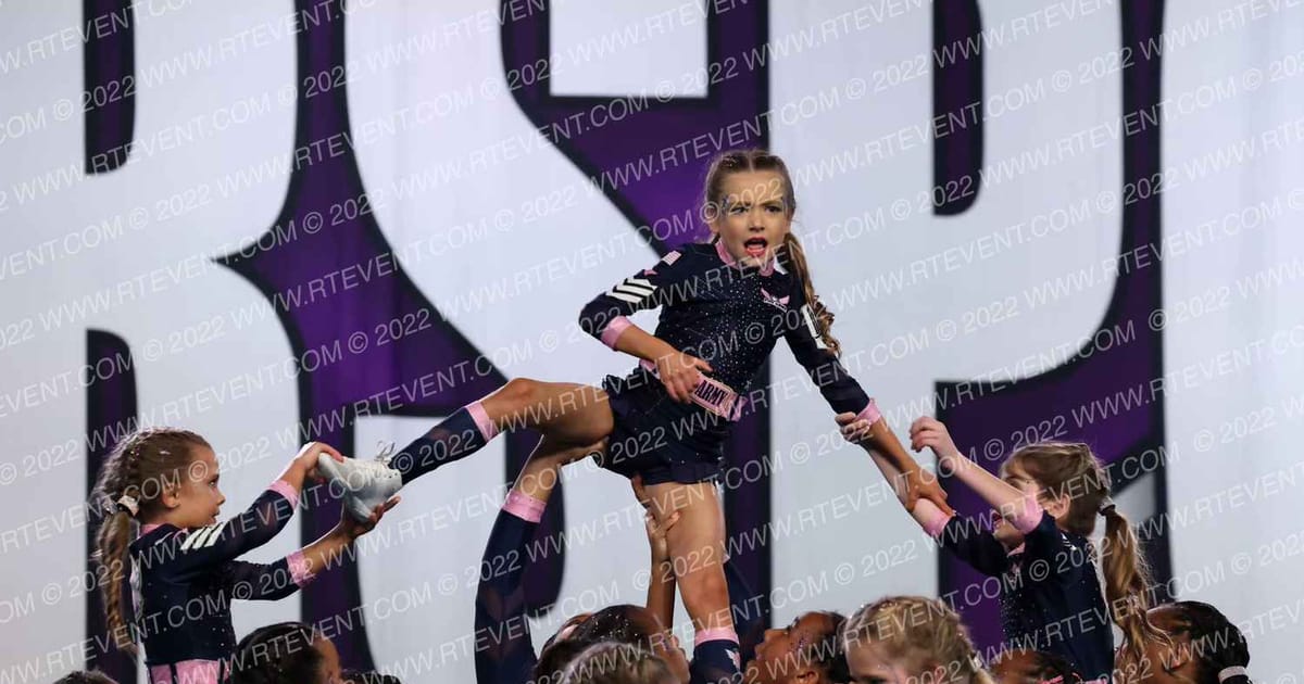 JAM Athletics Pink Army · Cheersport Super Nationals