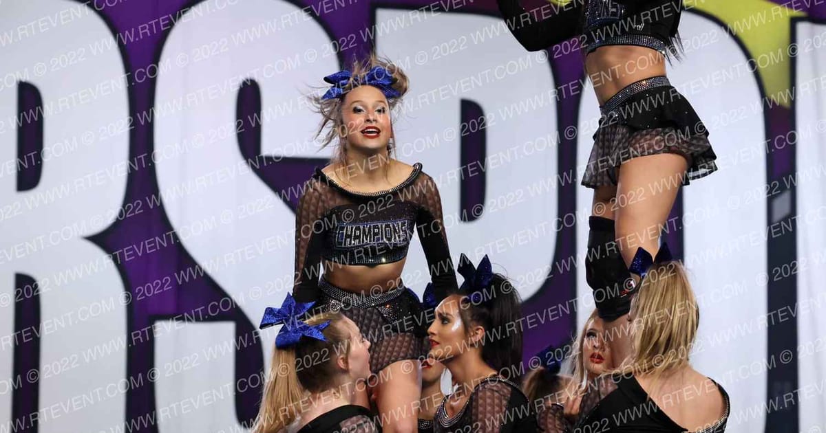 The Champions All Stars Carbon · Cheersport Super Nationals