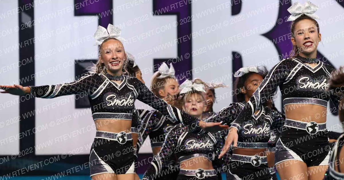 Cheer Nation Athletics Smoke · Cheersport Super Nationals