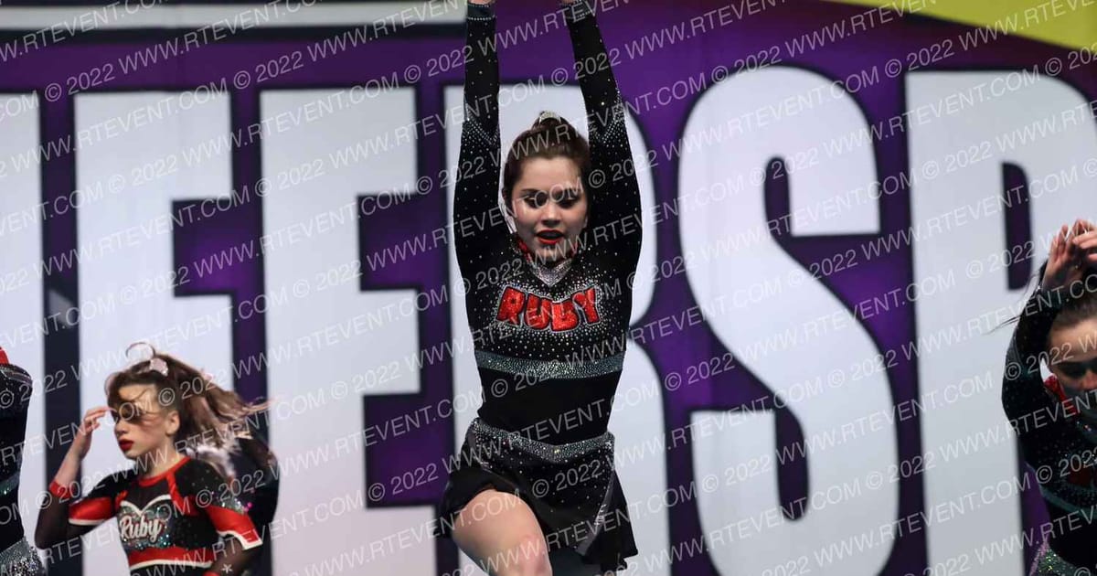 Ruby Red Cheer Royal Rubies · Cheersport Super Nationals