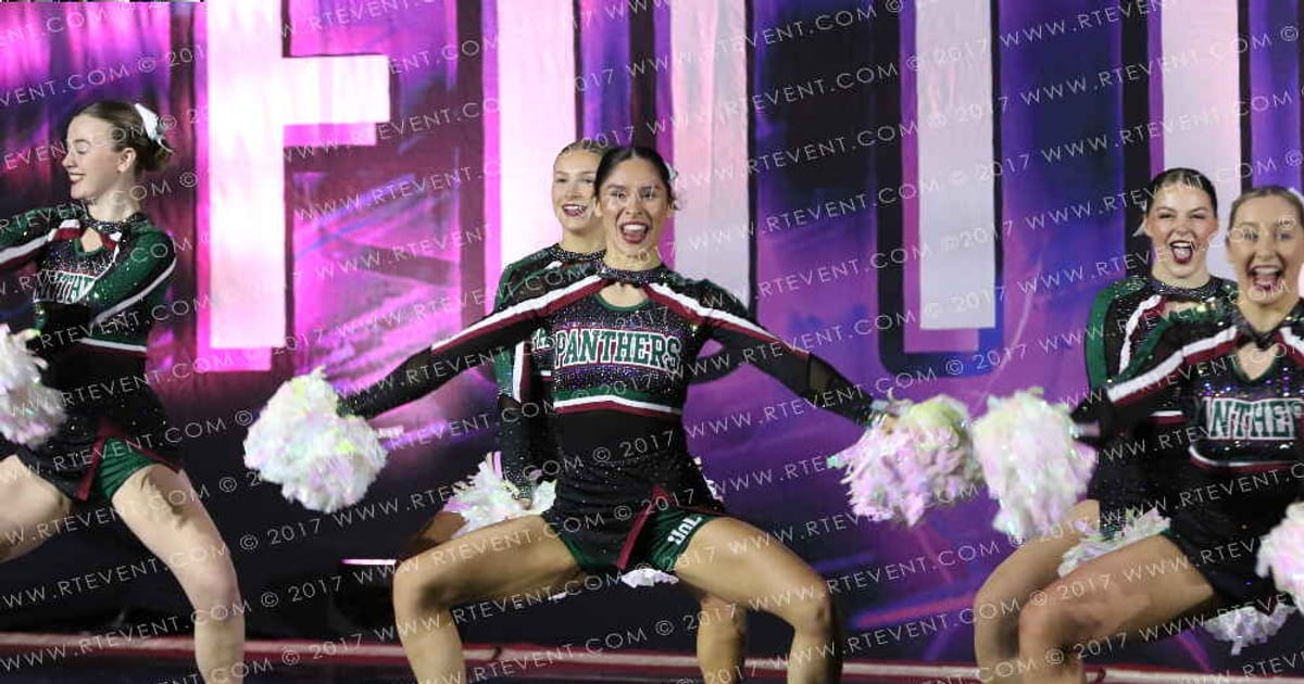 Leicester Panthers Cheer and Stunt Crystal · Heart of England and UK Uni Nationals