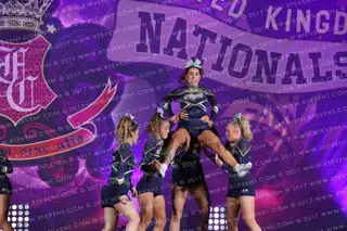 UEA Cheer Stunt Cosmic
