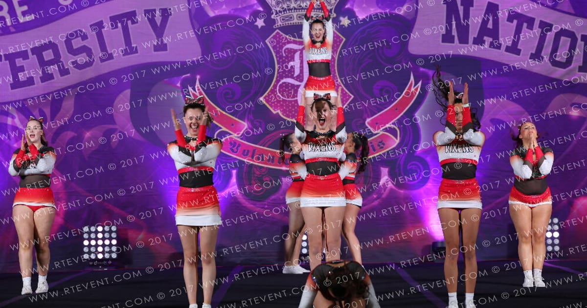 Chester Vixens Small University All Girl Level 1 · Heart of England and UK Uni Nationals