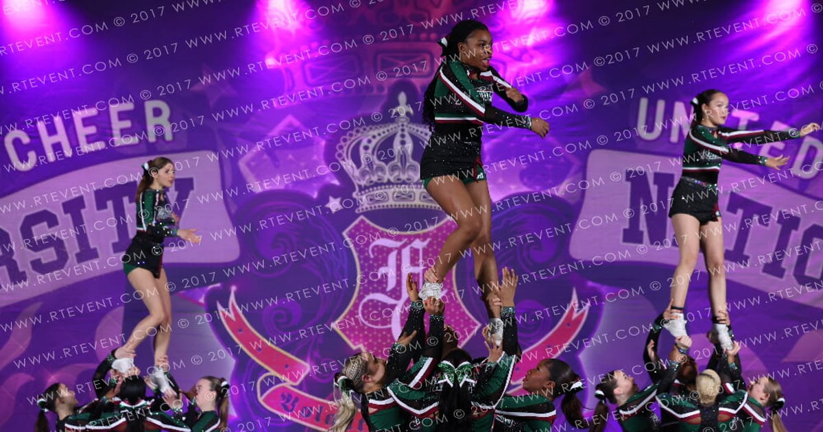 Leicester Panthers Cheer and Stunt Ruby · Heart of England and UK Uni Nationals