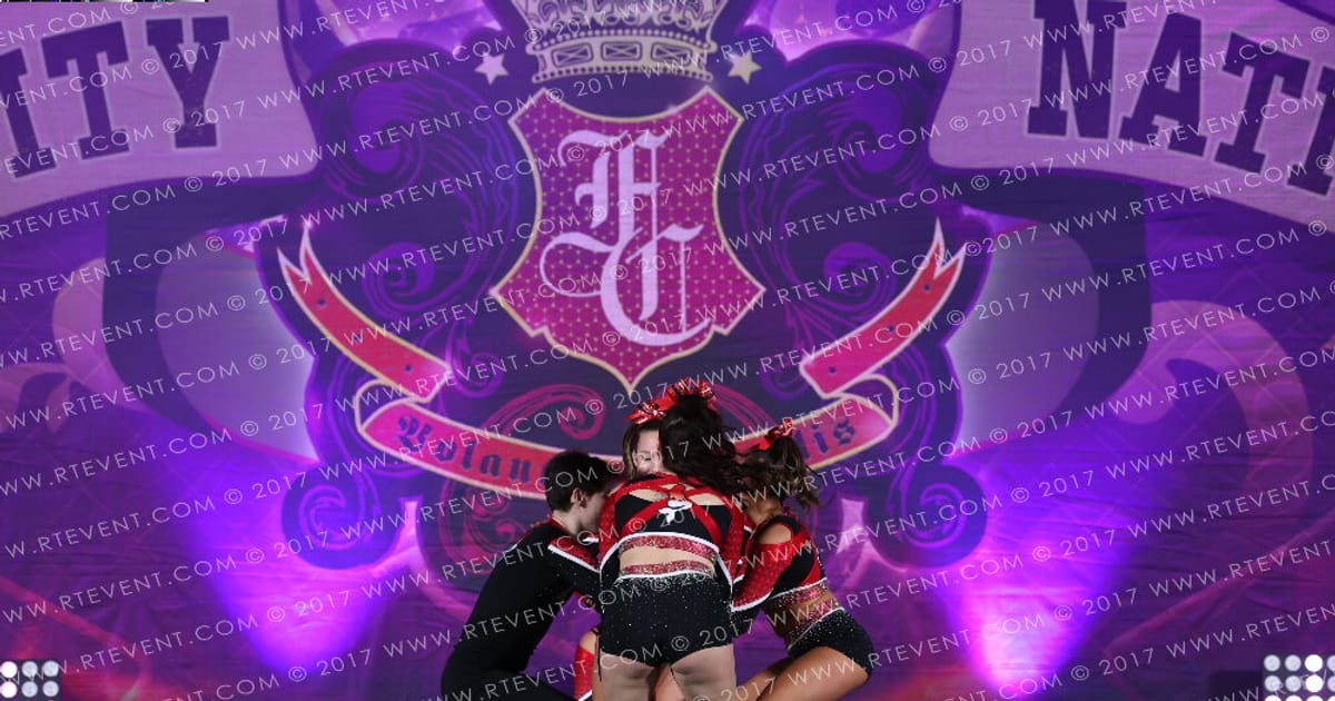 Salford Sirens Cheerleading Temptress · Heart of England and UK Uni Nationals