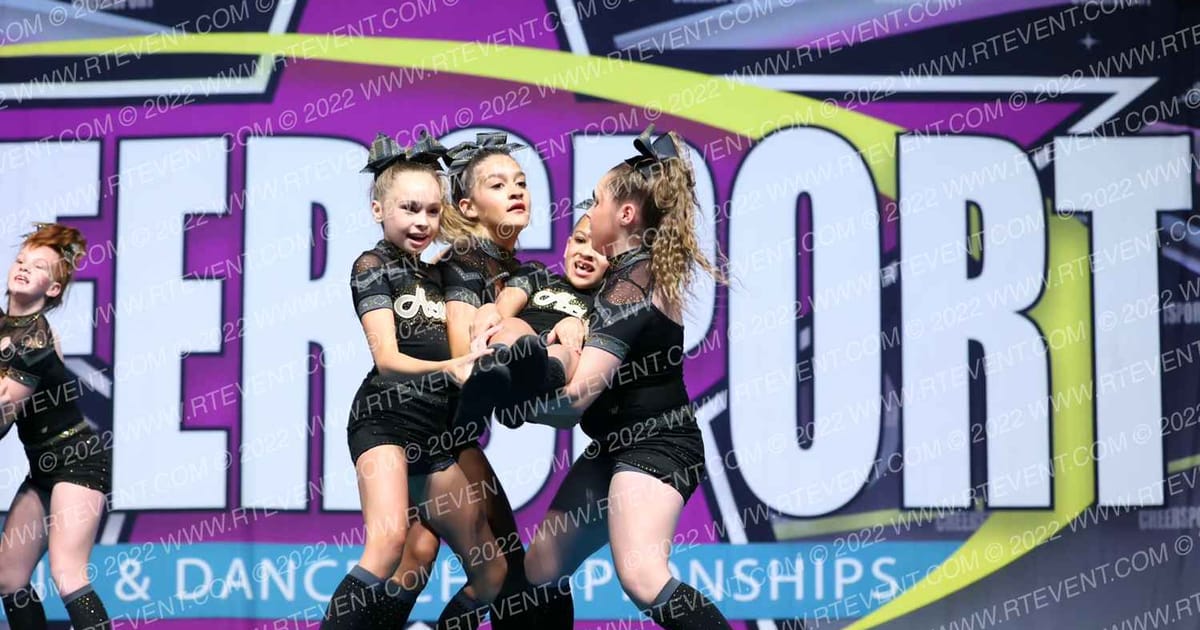 Texas Aces Athletics Queen of Hearts · Cheersport Super Nationals