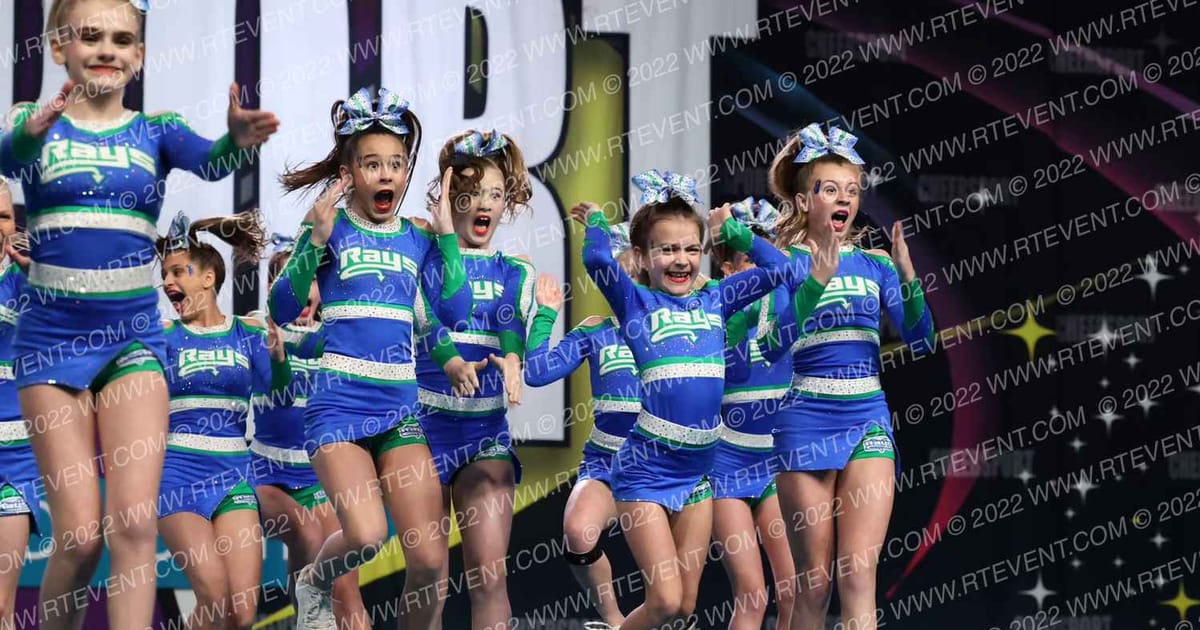 The Stingray Allstars Blackbirds · Cheersport Super Nationals