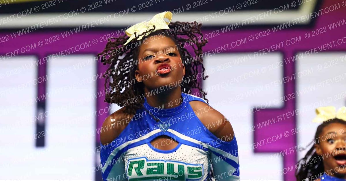 The Stingray Allstars Yellow · Cheersport Super Nationals
