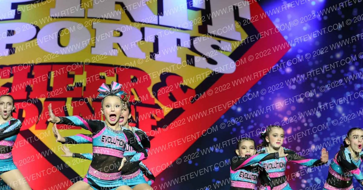 Evolution Cheer Teal Fury · Spirit Sports Philly Nationals DIDII