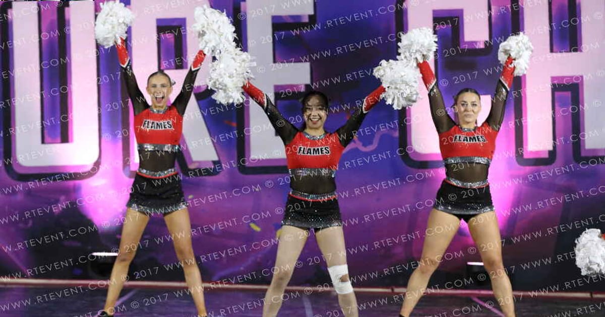 Essex Flames Pom · Heart of England and UK Uni Nationals