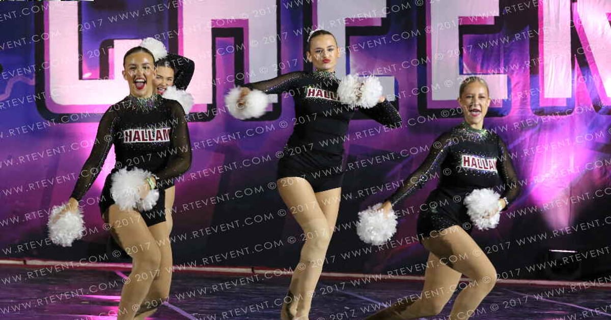 Hallam Cheer and Dance OPAL · Heart of England and UK Uni Nationals