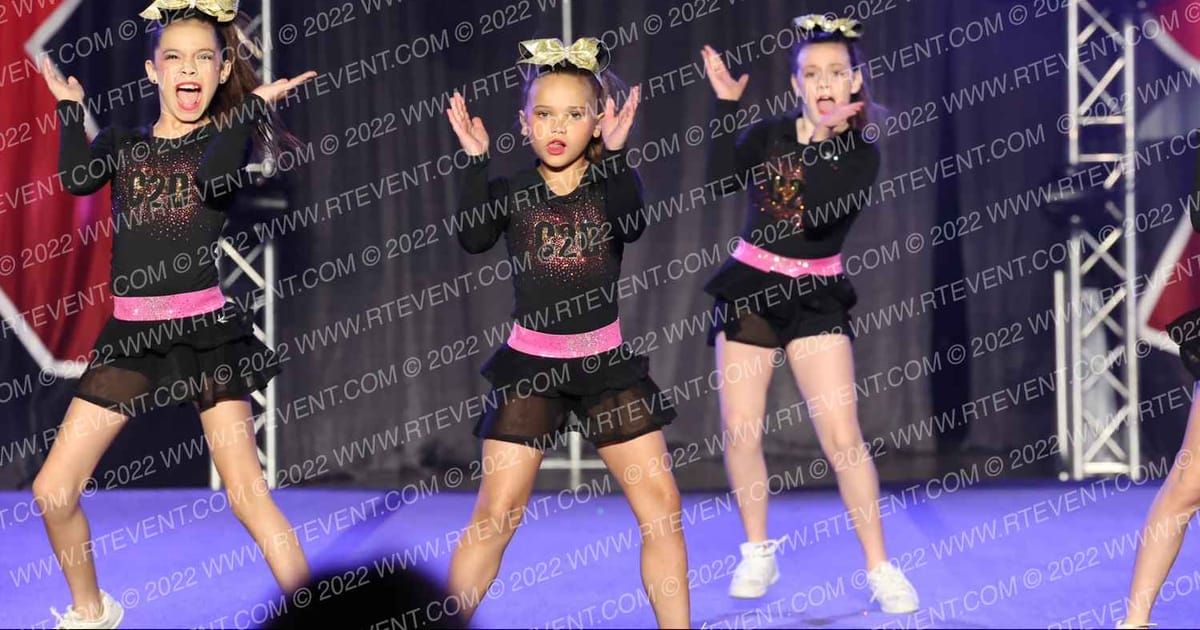 Chance 2 Dance Studio Gold Glitter · CheerAPalooza