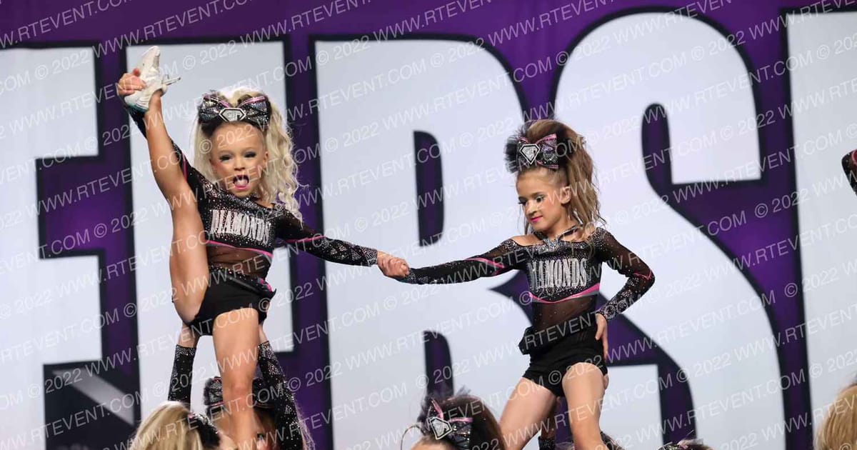 Diamonds All Stars Mini Models · Cheersport Super Nationals