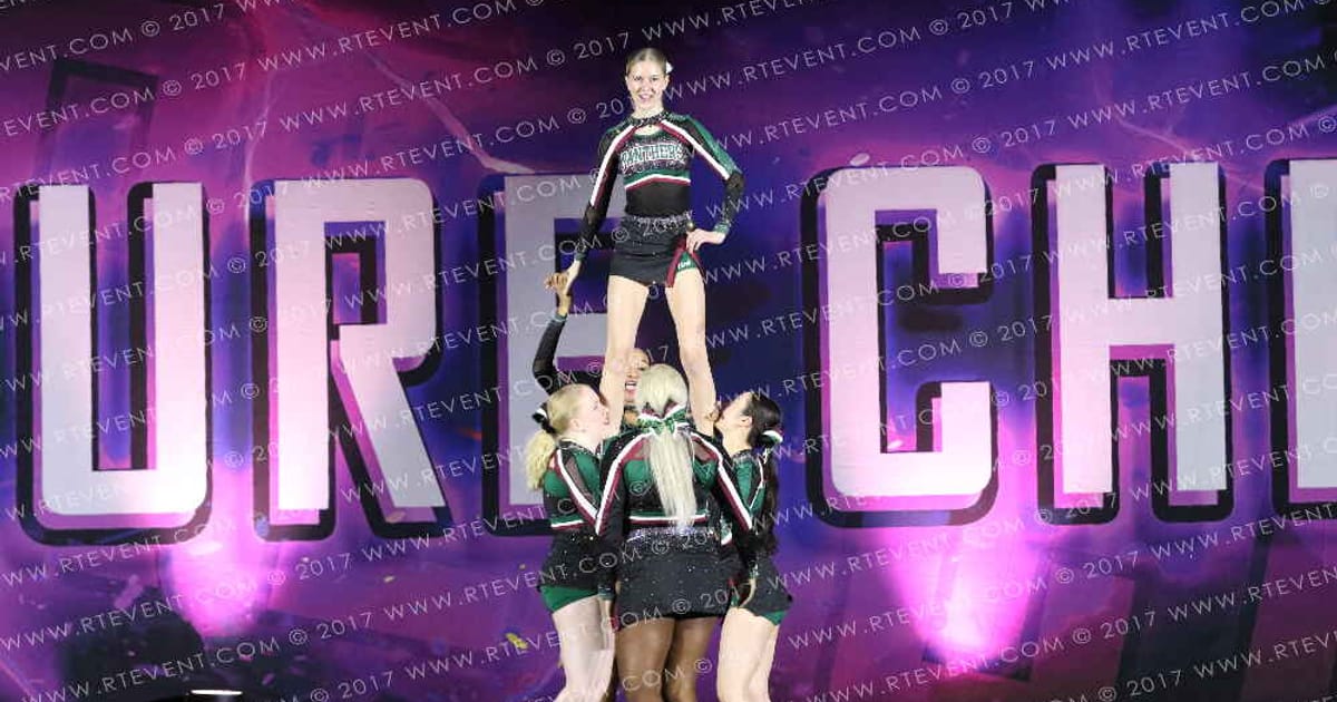 Leicester Panthers Cheer and Stunt Opal · Heart of England and UK Uni Nationals