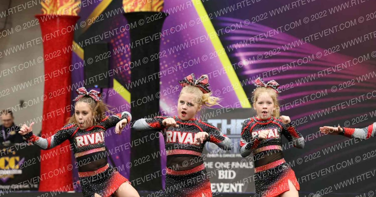 Rival Elite Rebels · Red Hot Cheer and Dance Competition