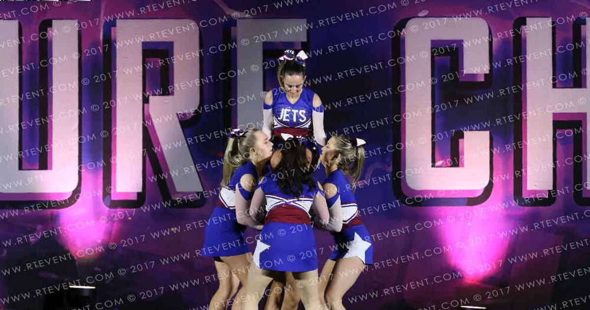 Bristol Jets Cheerleading Society Eclipse · Heart of England and UK Uni Nationals