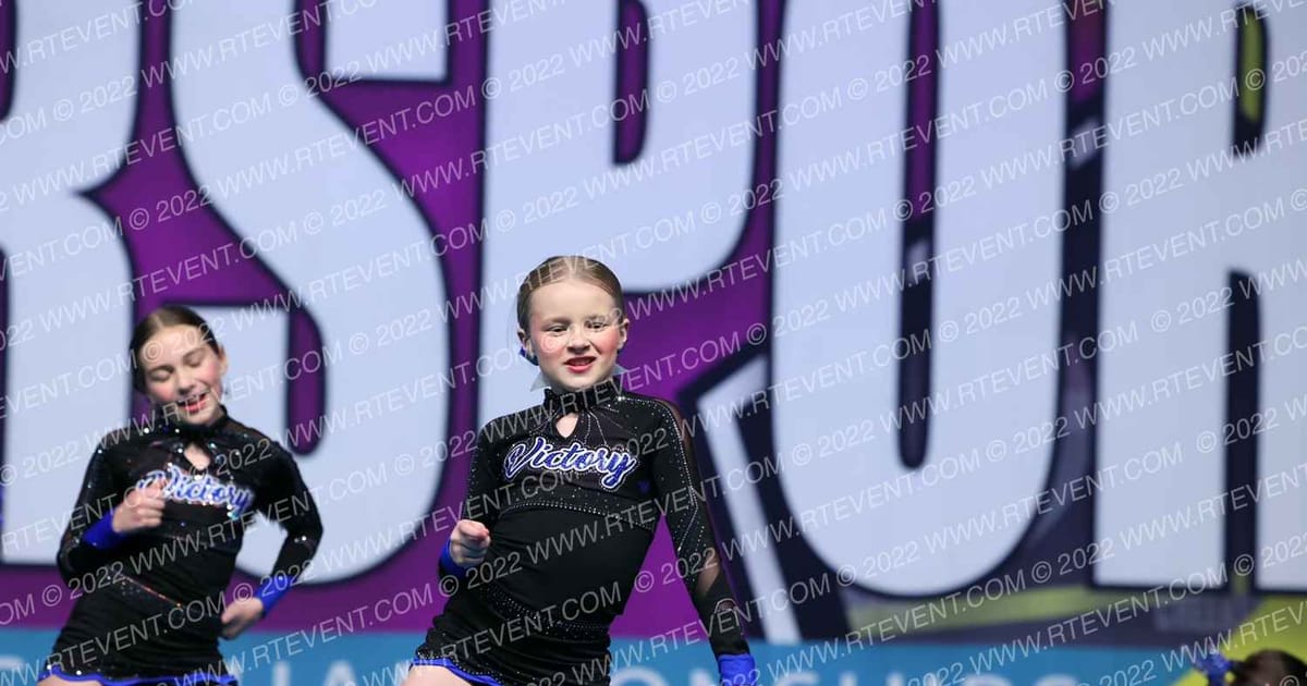 Victory! All Stars Blue Topaz · Cheersport Super Nationals
