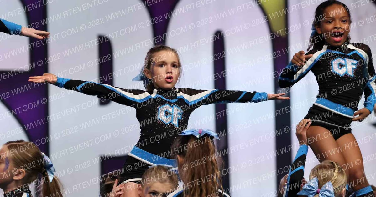 Louisiana Cheer Force Baby Blue · Cheersport Super Nationals
