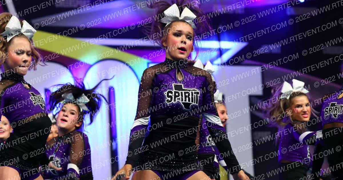 Spirit of Texas Purple Diamonds · Cheersport Super Nationals
