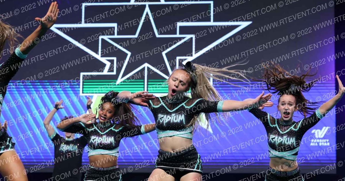 Element Elite Tumbling & Cheer RADIUM · Cheersport Super Nationals