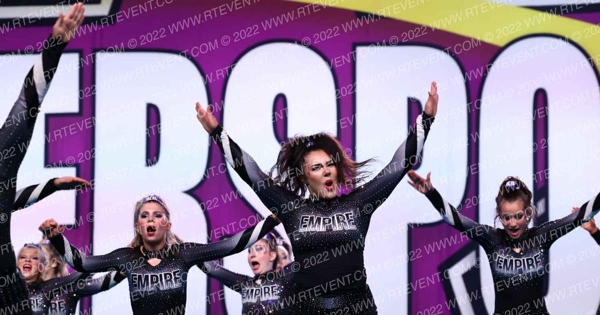 Empire Athletics Noir · Cheersport Super Nationals