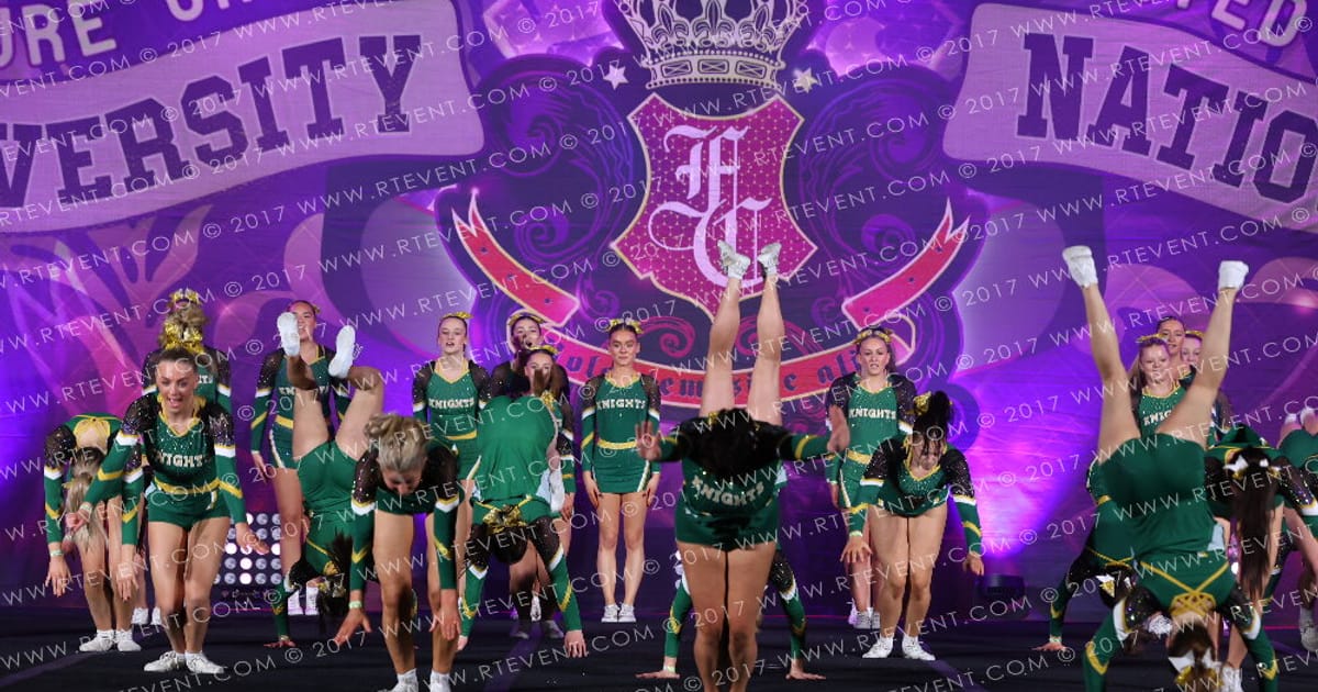 University of Nottingham Cheerleading Large University All Girl Level 3 · Heart of England and UK Uni Nationals